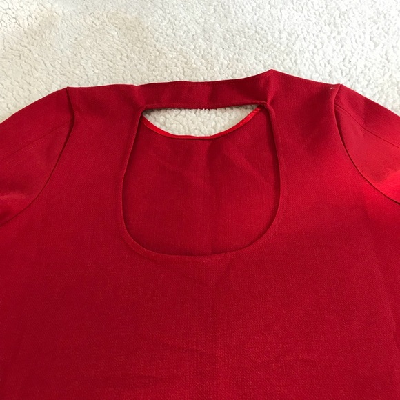 Zara Red Dress - Picture 4 of 6